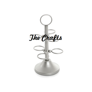 Vaisselle de cuisine rangement tasse et porte-verre en acier inoxydable couleur argent porte-gobelet décoratif de qualité supérieure - Product Image 1