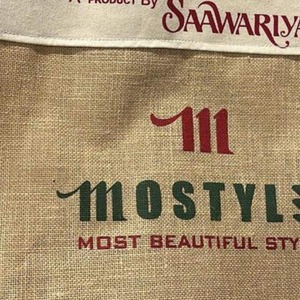 Luxury Wholesale <b>Jute</b> Shopping Bags Custom <b>Ribbon</b> Handle Eco Friendly Portable Gift Bags with Logo Customization Bulk Supplier - Product Image 5