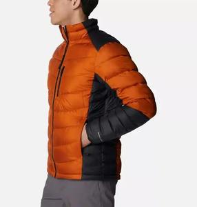 Vente en gros de doudoune légère, chaude, imperméable, pour homme, vêtement de ville d'hiver personnalisé, col à capuche, tissu matelassé pour printemps - Product Image 5