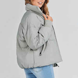 High Quality Winter Wear Ladies Puffer Jackets Wholesale Logo Design Puffer Jackets For Women - Product Image 4