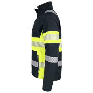 Veste de sécurité imperméable pour hommes, veste de travail de sécurité isolée pour hommes, vêtements de travail industriels chauds pour l'hiver - Product Image 3