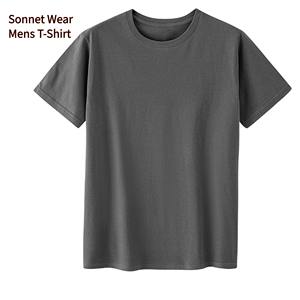 เสื้อยืดคอกลม180หนาผ้าฝ้าย100% สีทึบ - Product Image 3