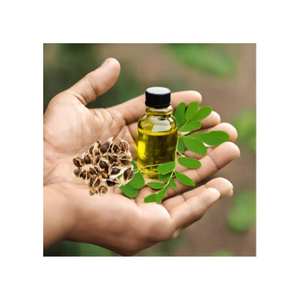 Etiqueta privada 100% Aceite de semilla de Moringa orgánico Prensado en frío puro para el cabello Precio competitivo Aceite portador puro - Product Image 6