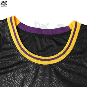 Maillot de basket-ball personnalisé de style nouveau, fabriqué en polyester 100%, maillot de basket-ball fabriqué au Pakistan, maillot de basket-ball - Product Image 5