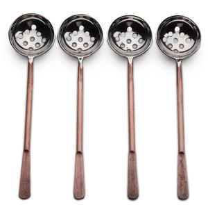 Vente chaude Olive Cuillère De Service ensemble d'ustensiles de cuisine ensemble d'ustensiles de cuisine avec long manche - Product Image 1