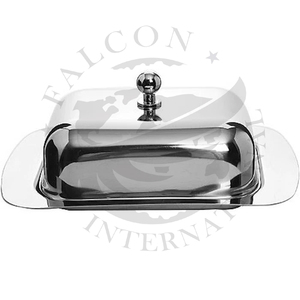 Plat à beurre en acier inoxydable Gâteau Dessert Pain Plateau de service Buffet Conteneur de nourriture Furit Salade Steak Boîte de rangement - Product Image 4