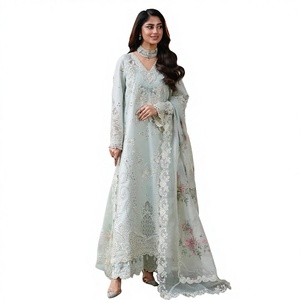 Ropa de Diseñador para Mujer de Primera Calidad, Colección de Verano, Sin Costuras, Venta al Por Mayor, Vestido Pakistaní, Hecho en Fábrica Directa - Product Image 1