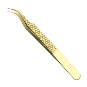 Instrument de beauté en acier inoxydable de meilleure qualité pince à cils professionnel pointe de volume grande quantité - Product Image 5