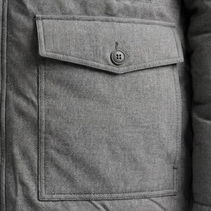 Men's Super Quality Padded Parka Jacket Wholesale Plus Size Reversible Waterproof Winter Coat <b>Thermal</b> Windproof Warm Outerwear - Product Image 5