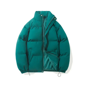 High Quality Unisex Winter <b>Warm</b> <b>Waterproof</b> Puffer <b>Jacket</b> with Custom Logo Embroidery Bubble Stand Collar and Printed Design - Product Image 4