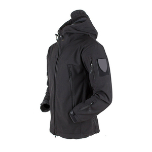 Veste imperméable personnalisée de haute qualité pour hommes, nylon polyester, fermeture éclair intégrale, coupe-vent softshell, veste d'extérieur et prix raisonnable - Product Image 5