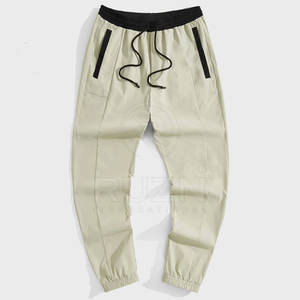 Pantalones Cargo informales ligeros para hombre con patrón recto Cintura media-Streetwear Pantalones Cargo para correr en stock - Product Image 1