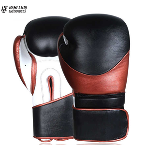Venta al por mayor 2025 de diseño superior de alta calidad guantes de boxeo superventas hecho a medida de cuero gimnasio boxeo guantes de lucha para los hombres - Product Image 5