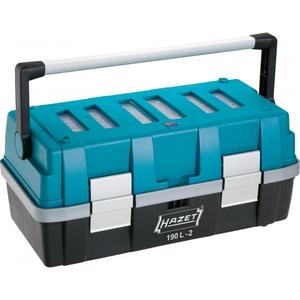 Caja de Herramientas de Plástico Hazet con 2 Cajas Extraíbles para Organización y Comodidad - Product Image 1