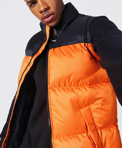 Vestes matelassées pour hommes, vestes en duvet personnalisées pour hommes, vestes d'hiver chaudes en polyester, vêtements de rue, vestes rembourrées pour hommes - Product Image 6