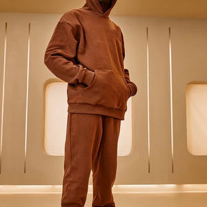 Chándal con Capucha para Hombre, Personalizable con Logotipo, Invierno, Talla Grande, 100% Algodón, Transpirable, Alta Calidad, Ropa Urbana, Pedidos al por Mayor - Product Image 4