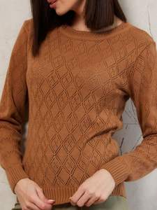 Sweat-shirt oversize d'hiver pour femme, long, uni, décontracté, confortable, anti-rides, respirant, doublé, en coton tricoté, fournisseur de BD - Product Image 6