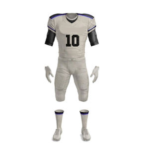 Últimas camisetas y pantalones cortos de fútbol de estilo americano, camisetas transpirables de talla grande, camiseta de fútbol americano - Product Image 2