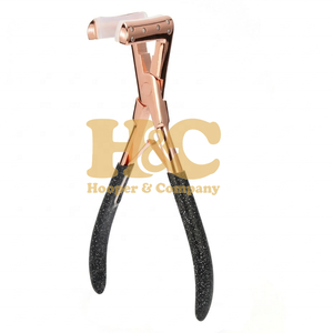 Pinza para Extensiones de Cabello con Cinta Adhesiva, Herramienta Profesional de Acero Inoxidable, Aplicación de Cinta sin Costuras de Larga Duración para Uso Doméstico - Product Image 3