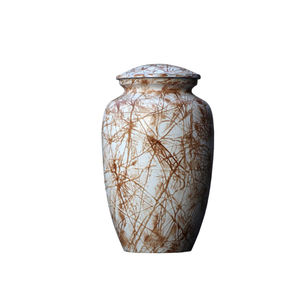 โกศใส่เถ้ากระดูกโลหะแข็งแรงและทนทานสำหรับเก็บขี้เถ้าของมนุษย์จากผู้ส่งออกอินเดียและผู้ผลิต - Product Image 4