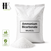 Bicarbonate d'ammonium de qualité alimentaire en gros à 99 % pour les usines de biscuits et les distributeurs d'additifs alimentaires