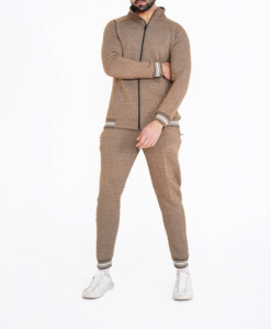 Sweat-shirt à capuche ample en molleton 100% coton imprimé Pantalon confortable Vente chaude en deux pièces - Product Image 3