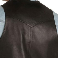 Meilleurs gilets en cuir véritable pour hommes, haute qualité, respirants, imperméables, pour motards, vêtements d'extérieur, logo personnalisé, décontractés et tendance