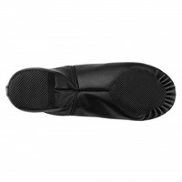 Offre Spéciale chaussures de danse jazz professionnelles fabriquées en usine pour hommes femmes garçons filles cuir noir avec lacets doublure en cuir véritable