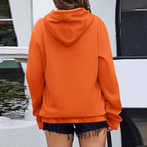 Venta al por mayor 2024 Custom Streetwear Women's Hooded Sweatsuit Heavyweight 400 Gsm Oversized Fleece Cotton Plus Size Winter - Product Image 3