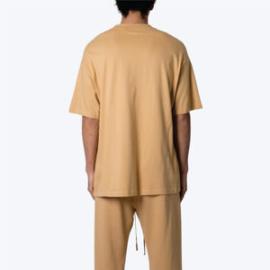 Luxury Blank 100% Cotton <b>Heavyweight</b> Drop Shoulder <b>Men's</b> Oversized <b>T</b>-<b>Shirt</b> Streetwear Style <b>Men's</b> <b>T</b>-<b>shirts</b> - Product Image 6