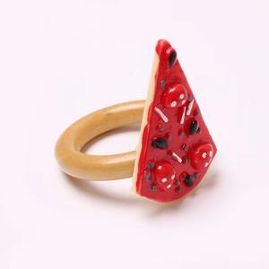 Servilletero con diseño de pizza, accesorio de Decoración de mesa divertido y único para fiestas y eventos de comedor en casa, aspecto elegante peculiar y juguetón - Product Image 1