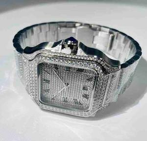 นี่คือนาฬิกาสุดพิเศษที่ประดับด้วยเพชรที่เพาะเลี้ยงในห้องปฏิบัติการ ผ่านการทดสอบคุณสมบัติของเพชร และตัวเรือนทำจากสแตนเลสสตีล - Product Image 5