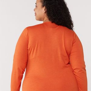 Capa inferior transpirable para mujer: durante el ejercicio te mantiene fresco y seco, perfecto para capas - Product Image 4