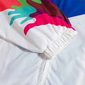 Veste coupe-vent à logo personnalisé, coupe-vent décontracté à sublimation, veste à sublimation pour hommes - Product Image 6