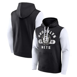 Sudadera con Capucha de Baloncesto Unisex, Personalizada, con Logos Bordados en Aplique, 100% Algodón, Felpa Gruesa, Ecológica, de Alta Calidad, para Primavera - Product Image 5
