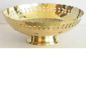 Bol alimentaire personnalisable en métal plaqué cuivre de haute qualité pour la maison, le dîner et les événements de mariage Resorts Party Tableware - Product Image 5