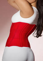 Ceinture Minceur Gainante Fantaisie de Saint-Valentin avec Fermeture Éclair pour Fitness, Exercice, Yoga et Abdomen