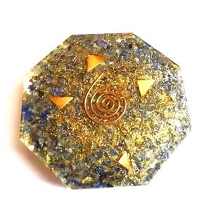 Lapiz Lazuli Orgone Octagon Vastu Plate | Orgone Energy | Productos de calidad - Product Image 1