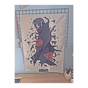 Itachi Uchiaha dipinto tessuto stampa digitale arazzo
