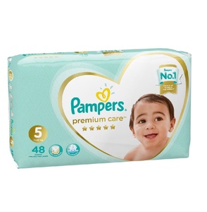 Pañales Pampers Premium Care de calidad, capas ultra suaves y absorbentes, sequedad duradera para bebés, suministro al por mayor. - Product Image 2