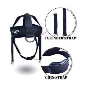 Arnés de Cabeza con Relleno de Neopreno para Entrenamiento Muscular de Cuello, Accesorios de Gimnasio, Arnés de Cabeza con Cadena Resistente y Logotipo Personalizado - Product Image 3