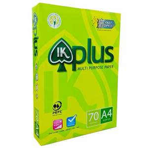 Premium IK A4 Tamaño Papel de copia amarillo 80gsm Excelente precio para fotocopia de alta calidad Papel Bond 75/70gsm Variantes disponibles - Product Image 3