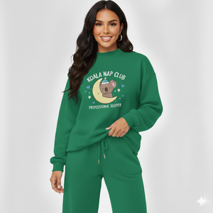 Haut à col montant à manches longues OEM en tissu de coton doux, vêtement chaud pour l'hiver - Product Image 1