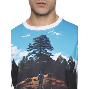 Venta caliente tamaño personalizado sublimación camisetas transpirable y secado rápido 100% algodón patrón sólido directamente de Pakistán - Product Image 4