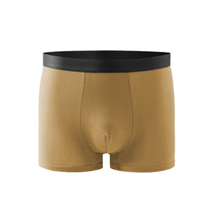 Calzoncillos bóxer de tiro medio para hombre, ropa interior ecológica de algodón con cintura elástica, Impresión de logotipo personalizado, suministro de ropa al por mayor OEM - Product Image 6