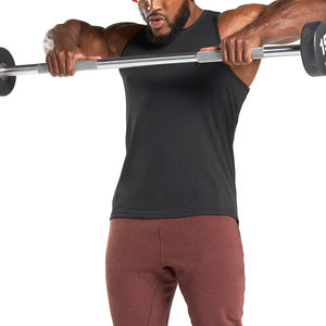 Vente en gros de débardeur léger à manches pour homme Vêtements de sport débardeur de gym pour homme vente en gros de débardeur en coton personnalisé pour homme - Product Image 4