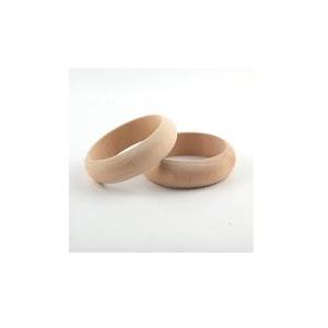 Brazalete de Madera 100% Natural para Uso Diario, Decorativo para Bodas, de Calidad Estándar, Redondo, Hecho a Medida, Joyería de Lujo en Venta - Product Image 2