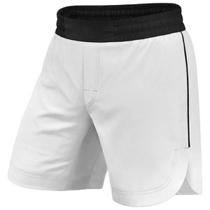 Pantalones cortos de lucha MMA personalizados de alta calidad, cintura elástica, secado rápido, transpirable, sublimación de tinte completo, poliéster duradero, ropa de artes marciales - Product Image 2