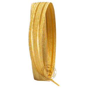Uniforme ceremonial tejido encaje plateado estilo piloto elegante trenza de celofán colorida para uniformes ceremoniales - Product Image 2