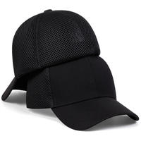 Casquettes de camionneur personnalisées de haute qualité à 7 panneaux en denim/toile, impression par sublimation, broderie à la machine - Mode décontractée unisexe
